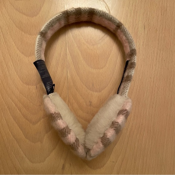 Burberry Cashmere Earmuffs - Picture 2 of 3